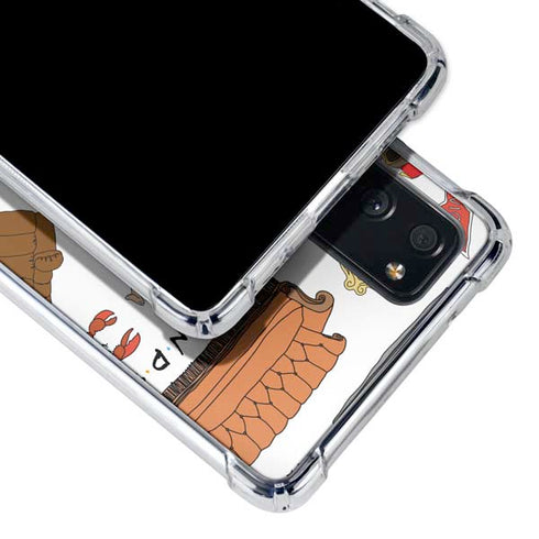 Warner Bros Classic FRIENDS Icons Galaxy S20 FE Clear Case